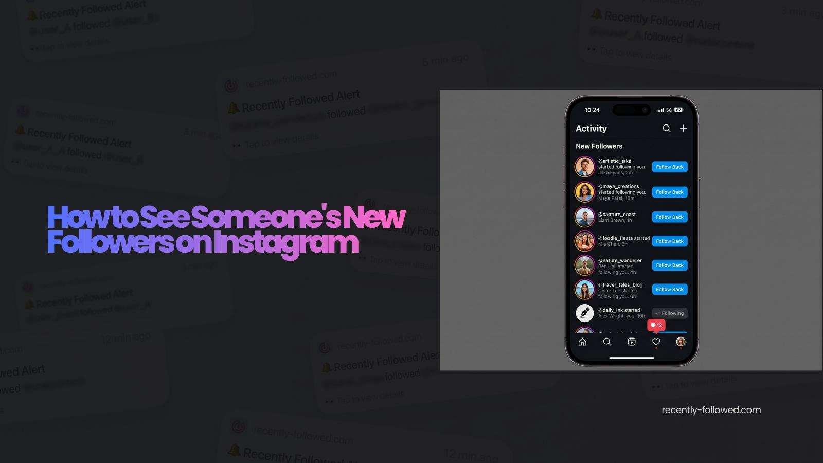 how to see someone's new followers on instagram in 2026