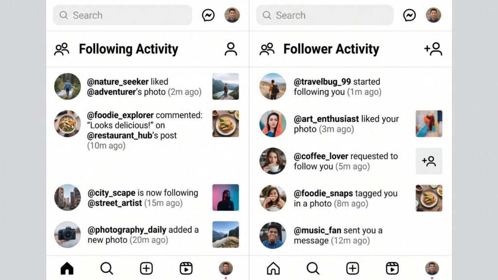user's followers